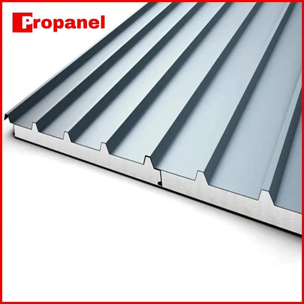 Soundproof EPS Sandwich Panel with Aluminum Skin for Energy-Efficient Garage Roof System