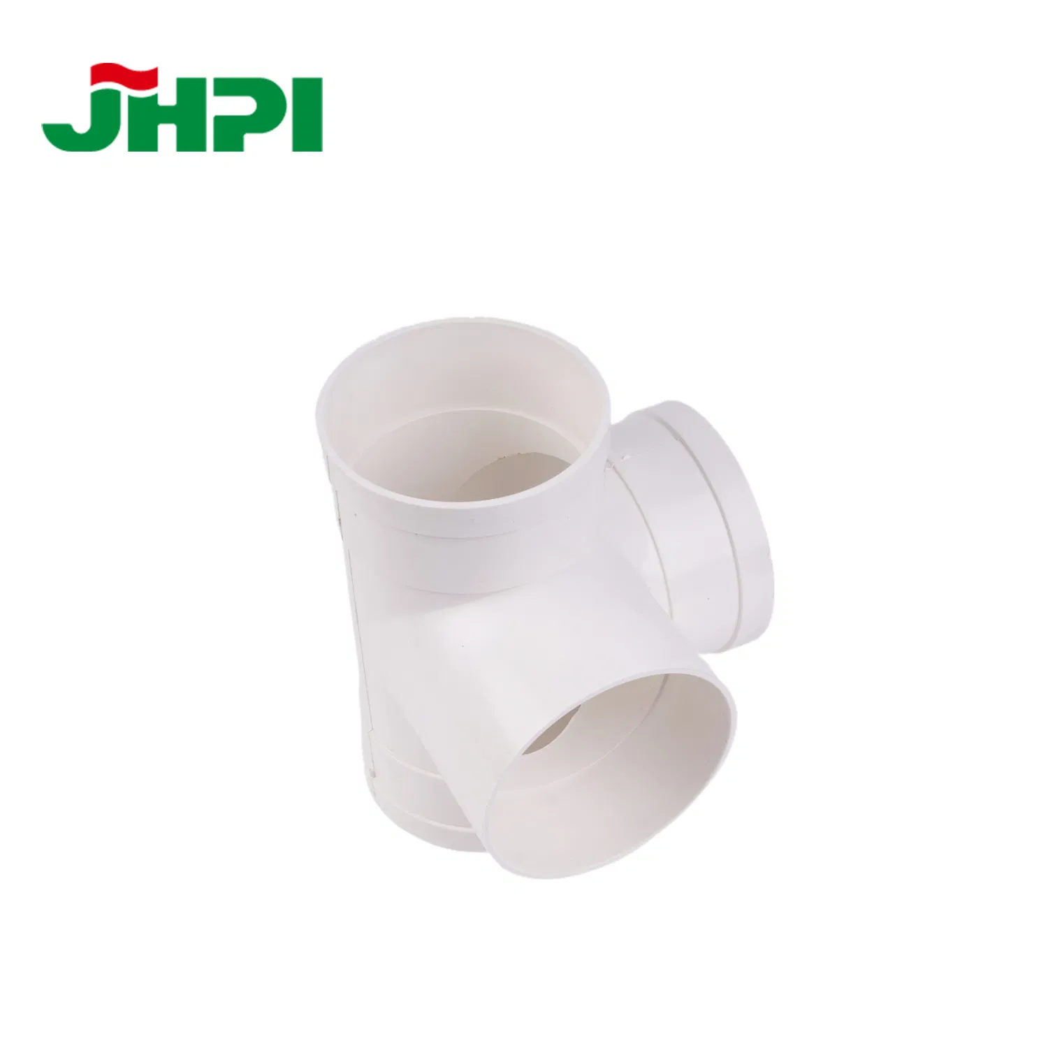 High Temperature Resistance PVC Drain Pipe Fittings Flat Equal Diameter Vertical Four-Way Pipe Fittings