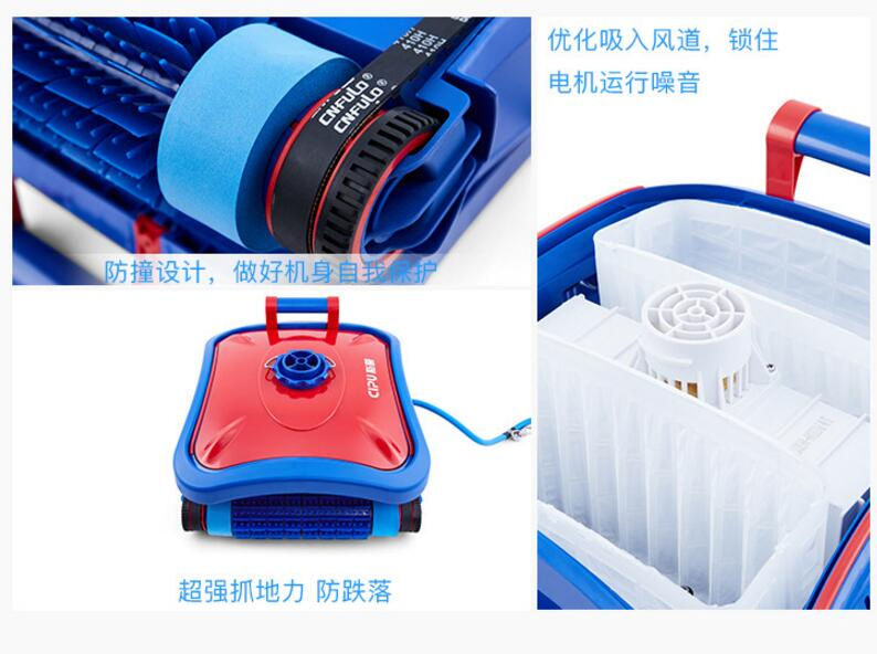 Full Automatic Intelligent Electrique Cleaner Climbing Wall Robot for Swimming Pool