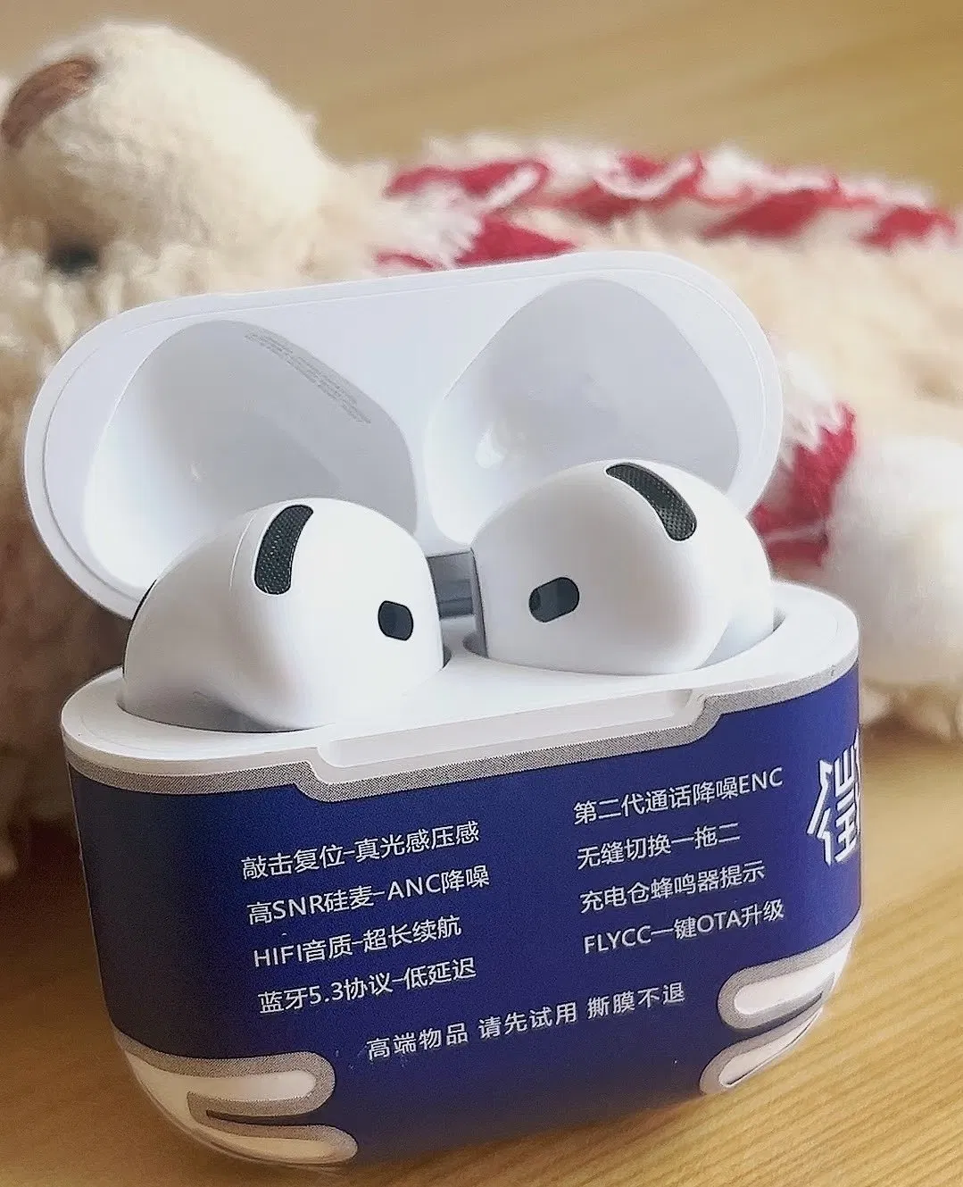 AAA+++Quality Air 4 Pods4 Anc Noise Cancelling Bluetooth Wireles Earphone Headphone