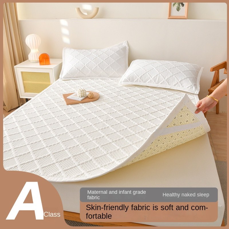 Modern Simplicity Class a Original Cotton Brushed Soybean Fiber Mattress Pads Toppers