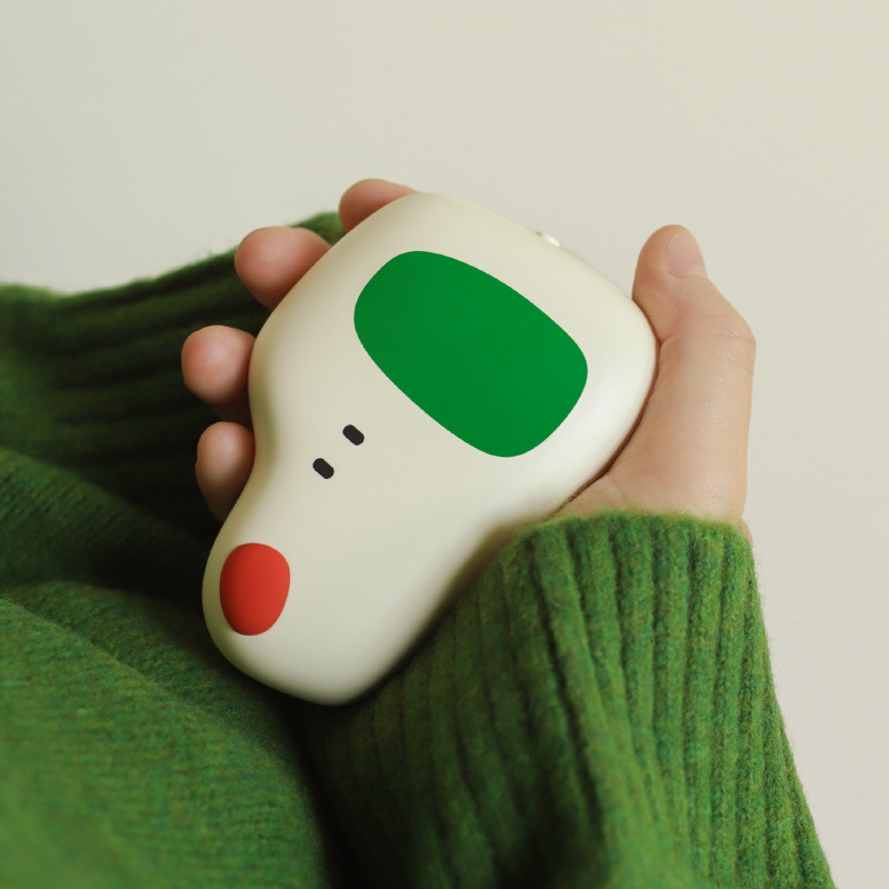 New Novelty Mini Tummy Portable Electric Heater Winter Cute Gift Hand Warmer