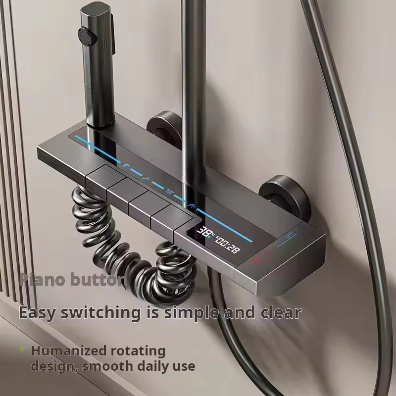 Shower Manufacturer Bathroom Shower LED Digital Display Sets