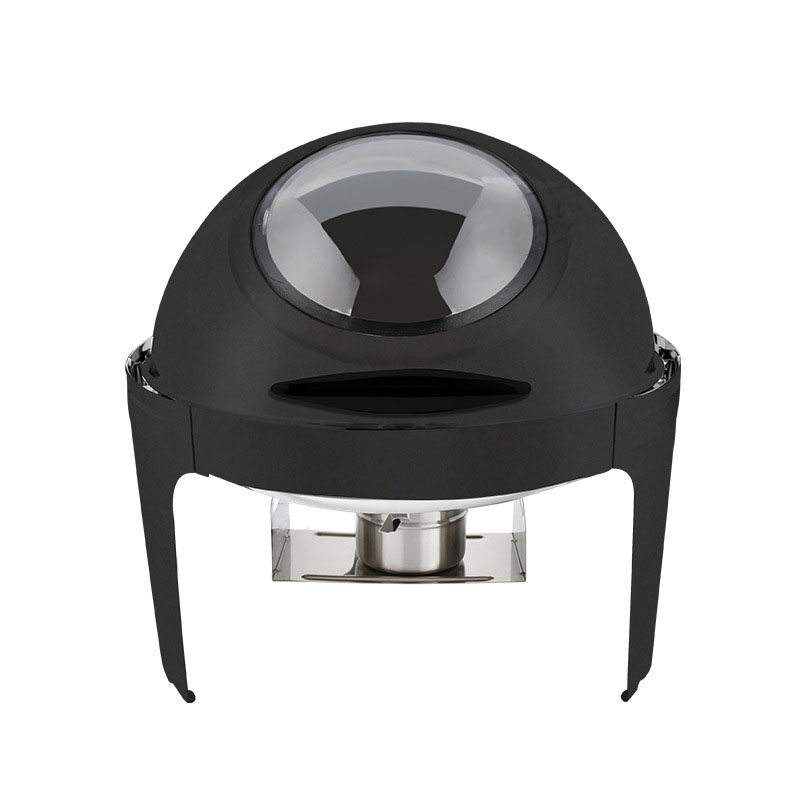 White Roll Top Chafing Dish for Restaurant Hotel Catering 6L
