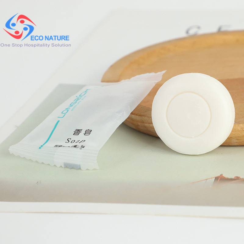 Jabon Mini Soap for Hotels 8g 10g Flow Pack in Sachet Hotel Small Bath Soap