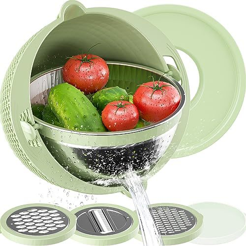 360 Degree Rotary Multi Funciton Colander Bowl Set