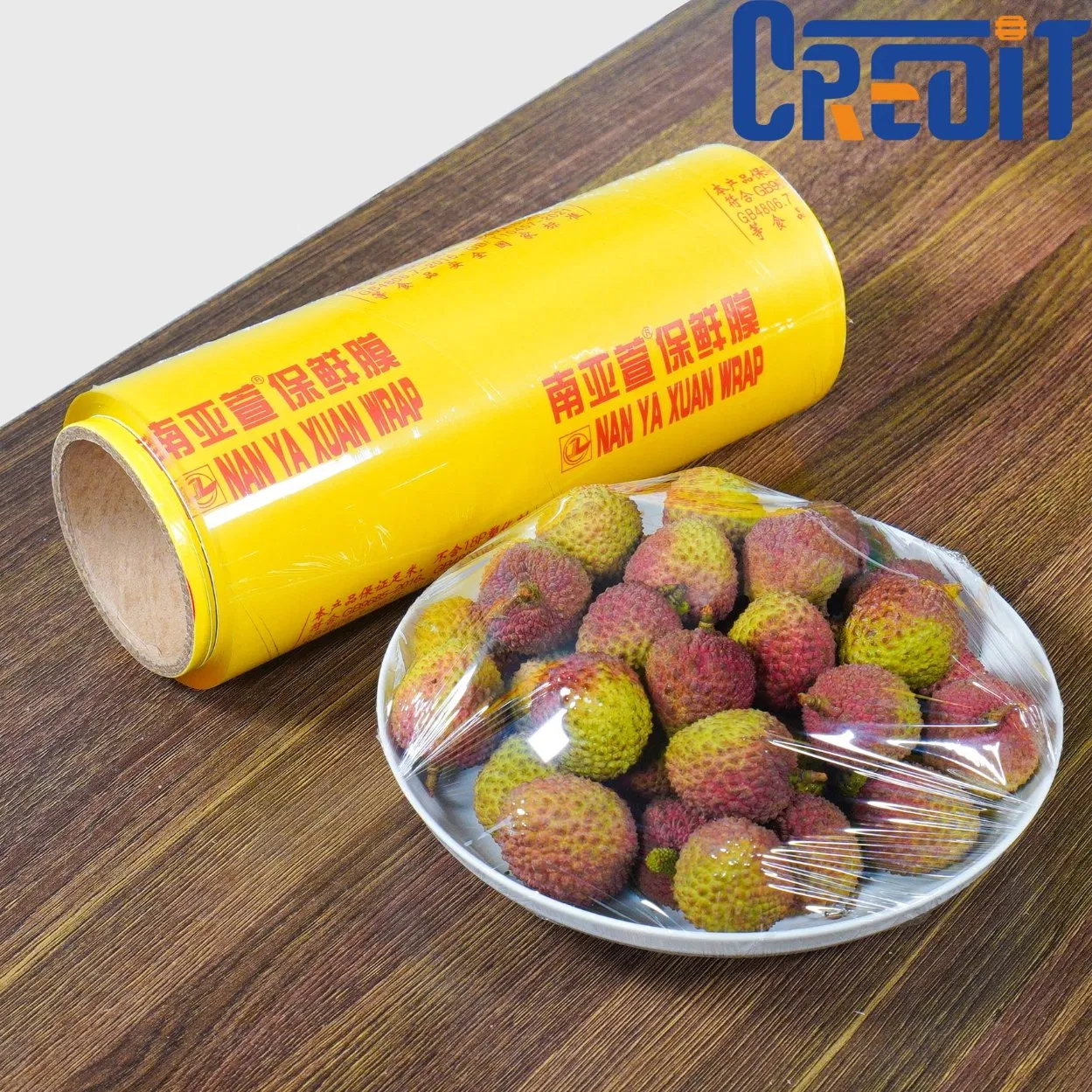 National Hygiene Standard Transparent Stretch Wrap Cling Film PVC Food Wrap Cling Film