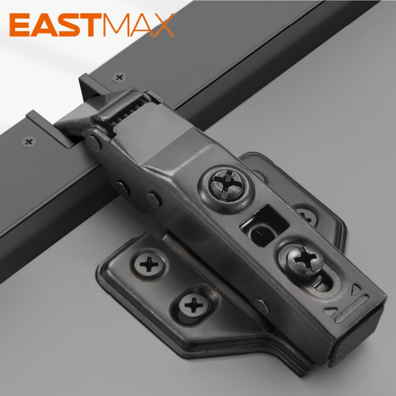 Furniture Hardware Aluminium Adjustable Hinges Cabinet Hydraulic Concealed Hinges Soft Close Door Hinge
