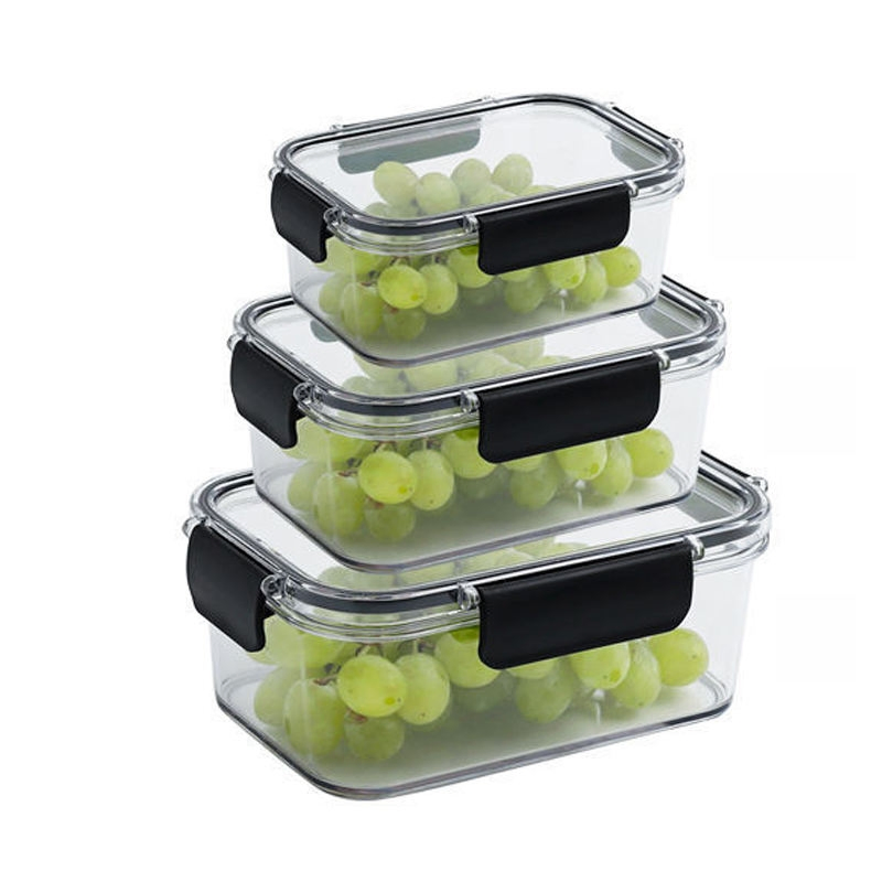Convenient Eco Friendly Plastic Lunch Box with Lid for Microwave Safe Storage