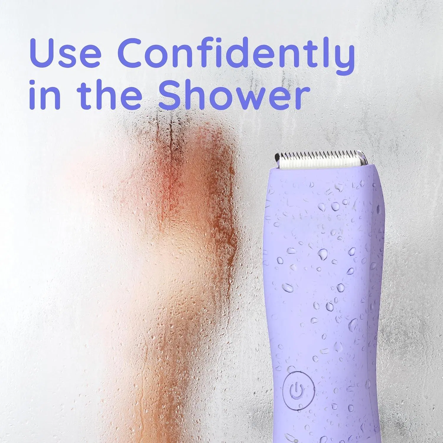 Electric Razor for Women Waterproof Bikini Trimmer, Rechargeable Electric Shaver for Lady, Pubic Hair Trimmer Women, Personal Trimmer Groomer for Body Hair