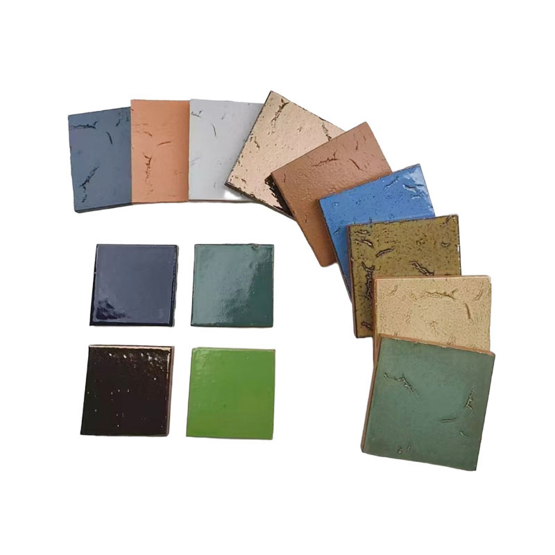 Metallic Glazed Terracotta Bangladesh Stylish Handmade Decoration Wall Tiles