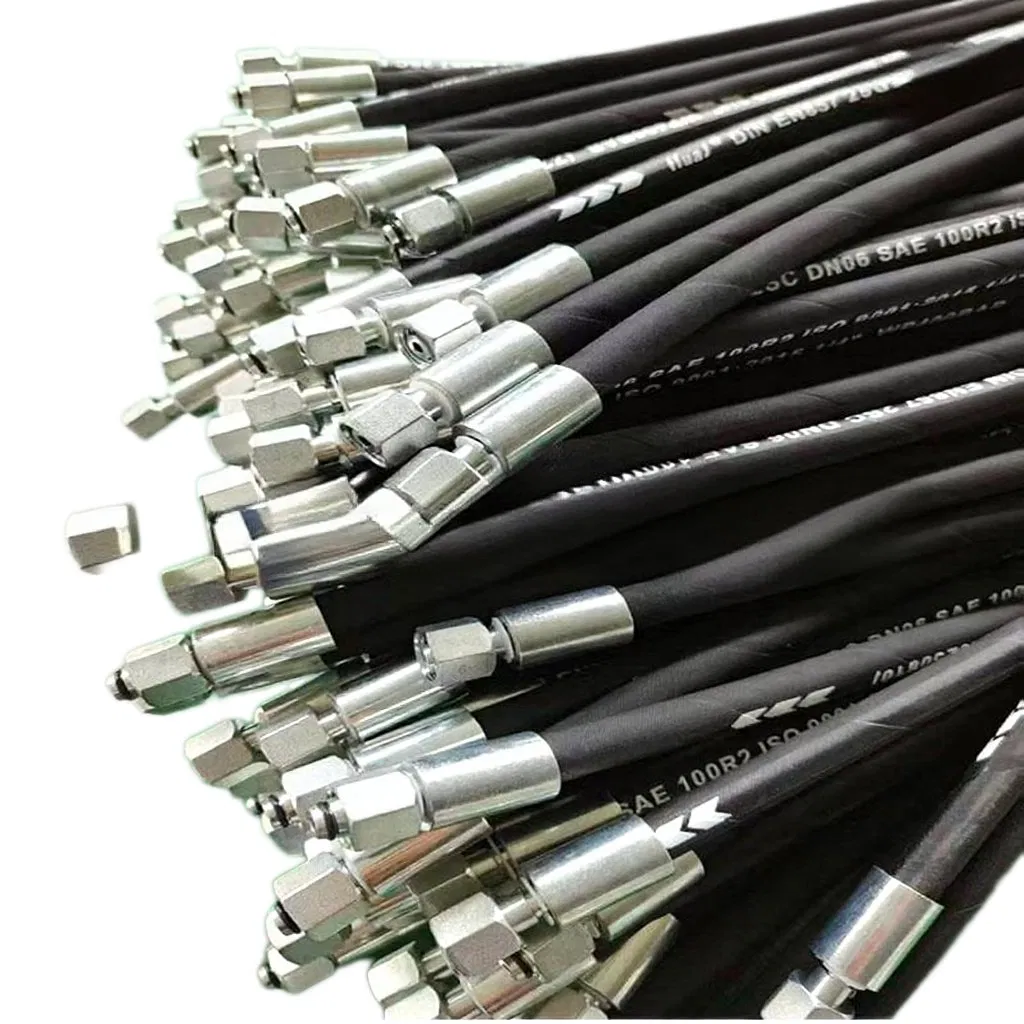 Гидравлический шланг SAE 100 R2AT 3/8" с фитингами JIC