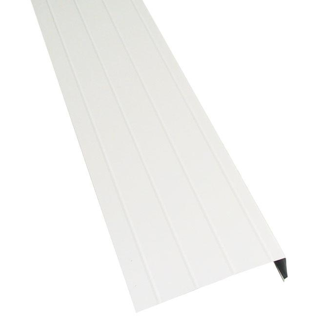 Black White or Customized Colour Smooth Roof Aluminum Fascia for USA Market