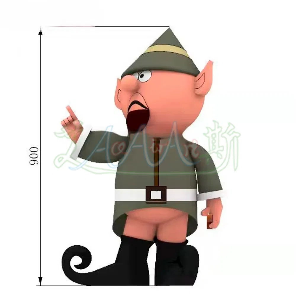 Giant Inflatable Balloon Warlock Cartoon Character Balloon 15FT 20FT 25FT 30FT Customized for Carnival Advertising Event