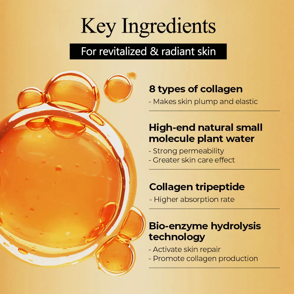 8d Collagen Anti-Aging Firm Daily Whitening and Anti-Wrinkle Face Toner