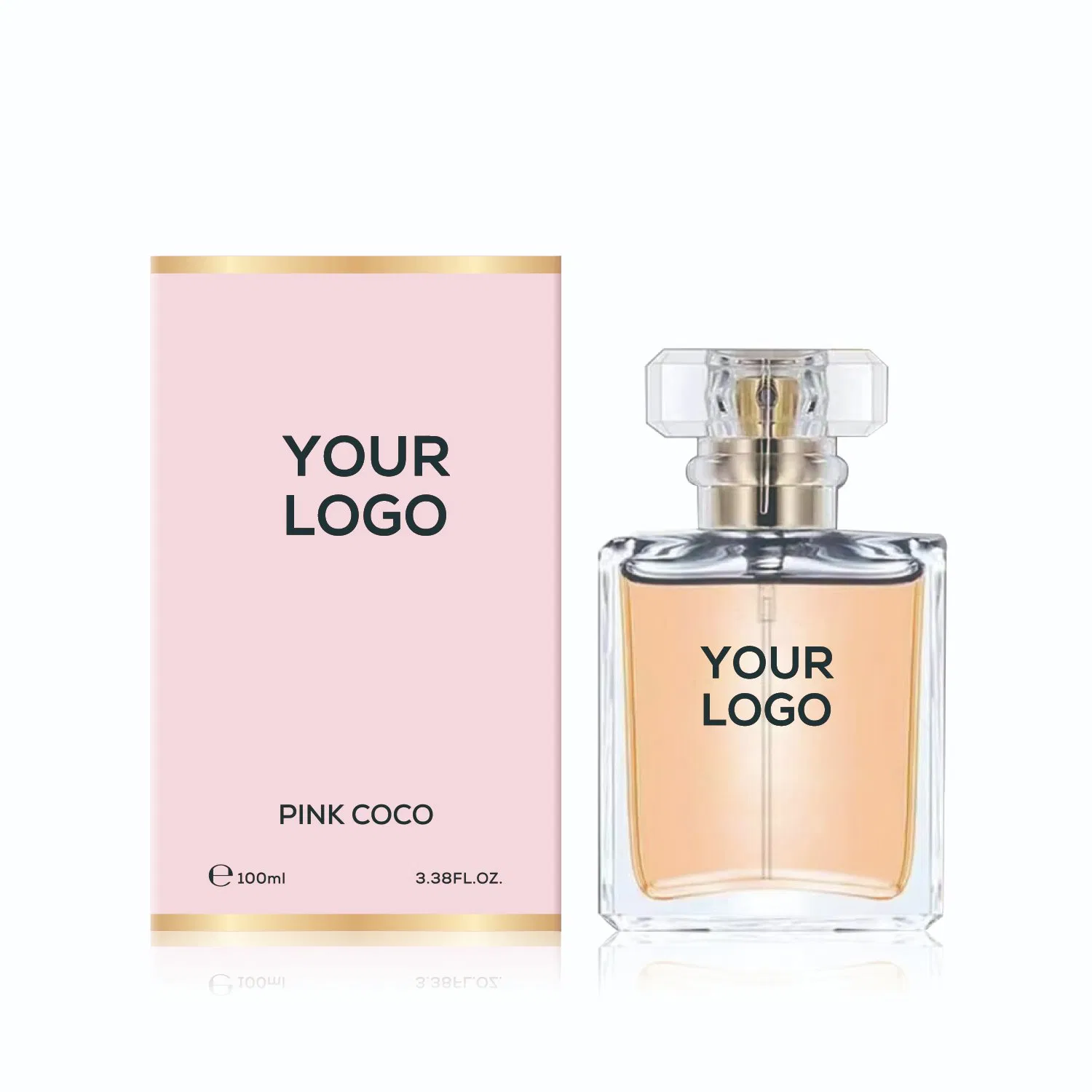 OEM Private Label Long-Lasting Rose Jasmine Citrus Woody Fragrance Perfume