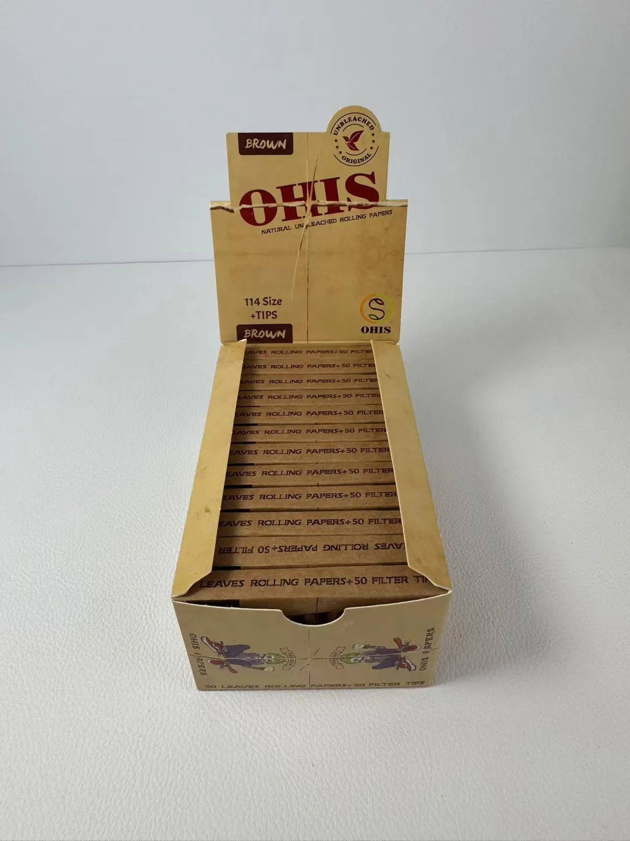 Wholesale Kingsize Smoking Rolling Paper with Filter Tips Smoking Accessories