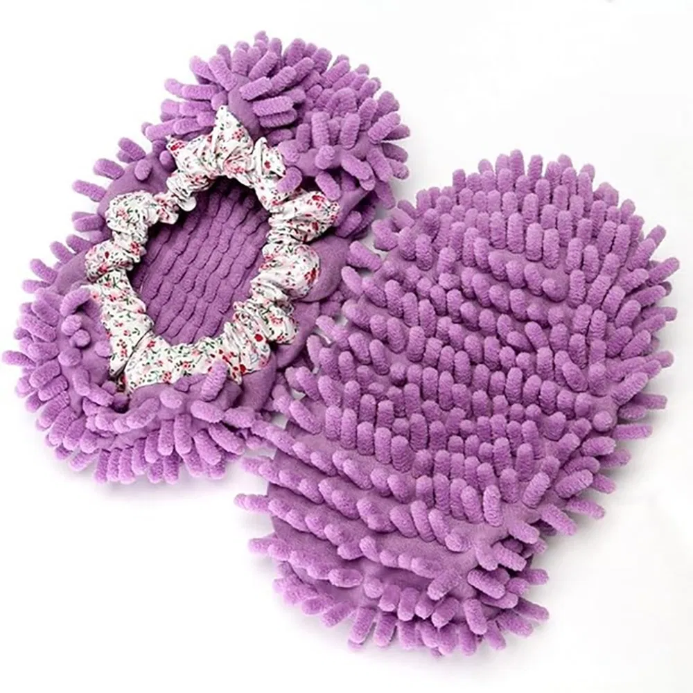 Dust Mop Floor Cleaner Shoe Insert Cloth Cleaning Tool Esg29187