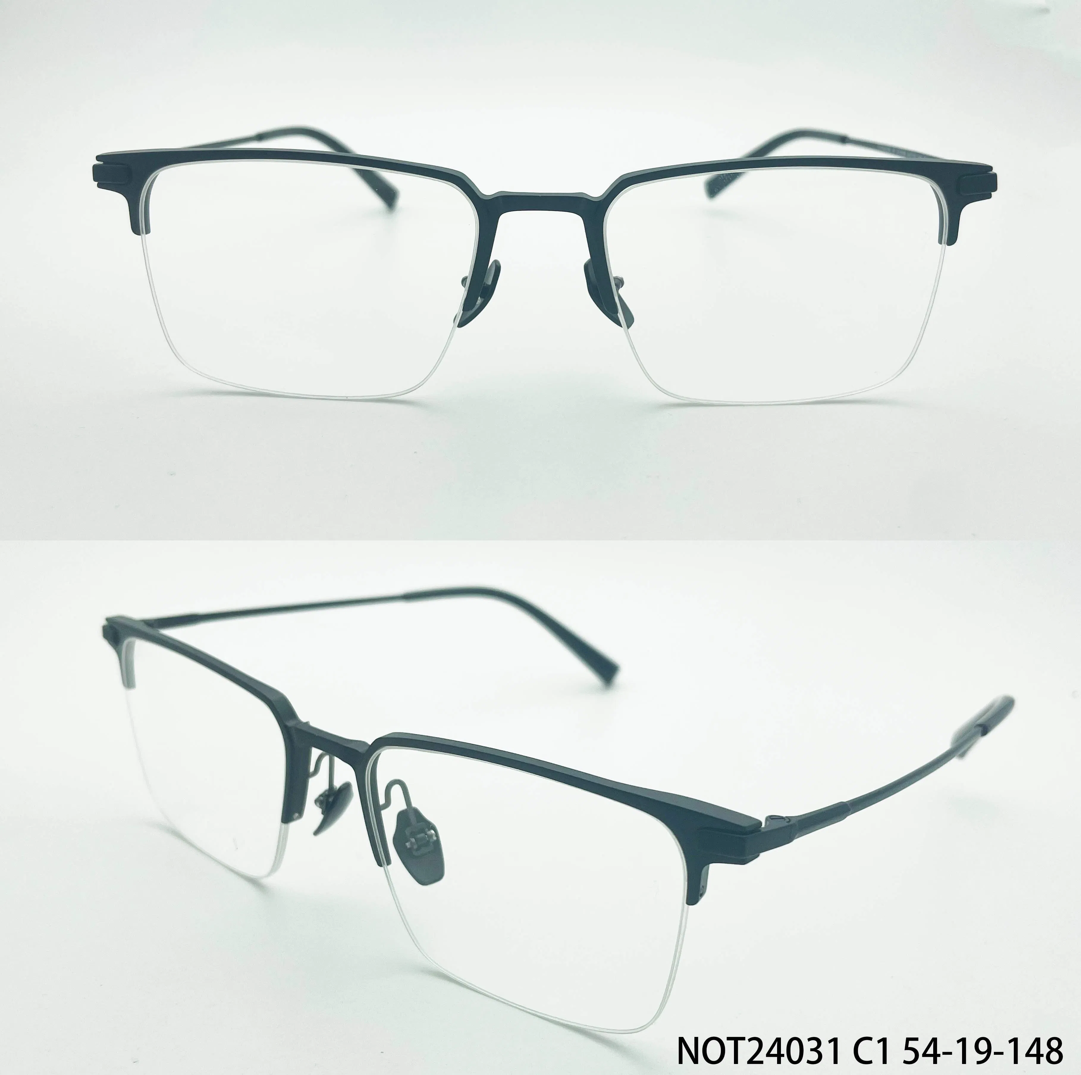 Fashion Frames Man Women Square Optical Frame Aluminum Magnesium Eyewear Eyeglass