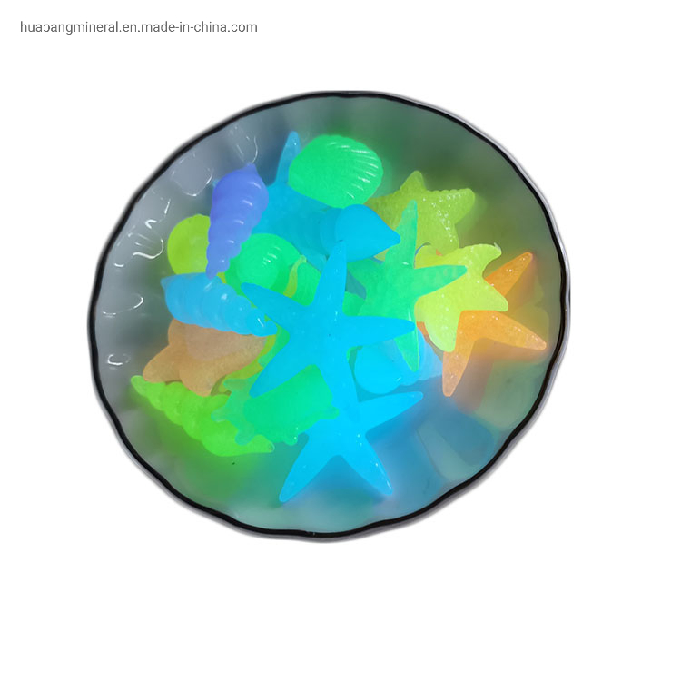 High Quality Resin Glow Stone in Dark for Garden with High Light