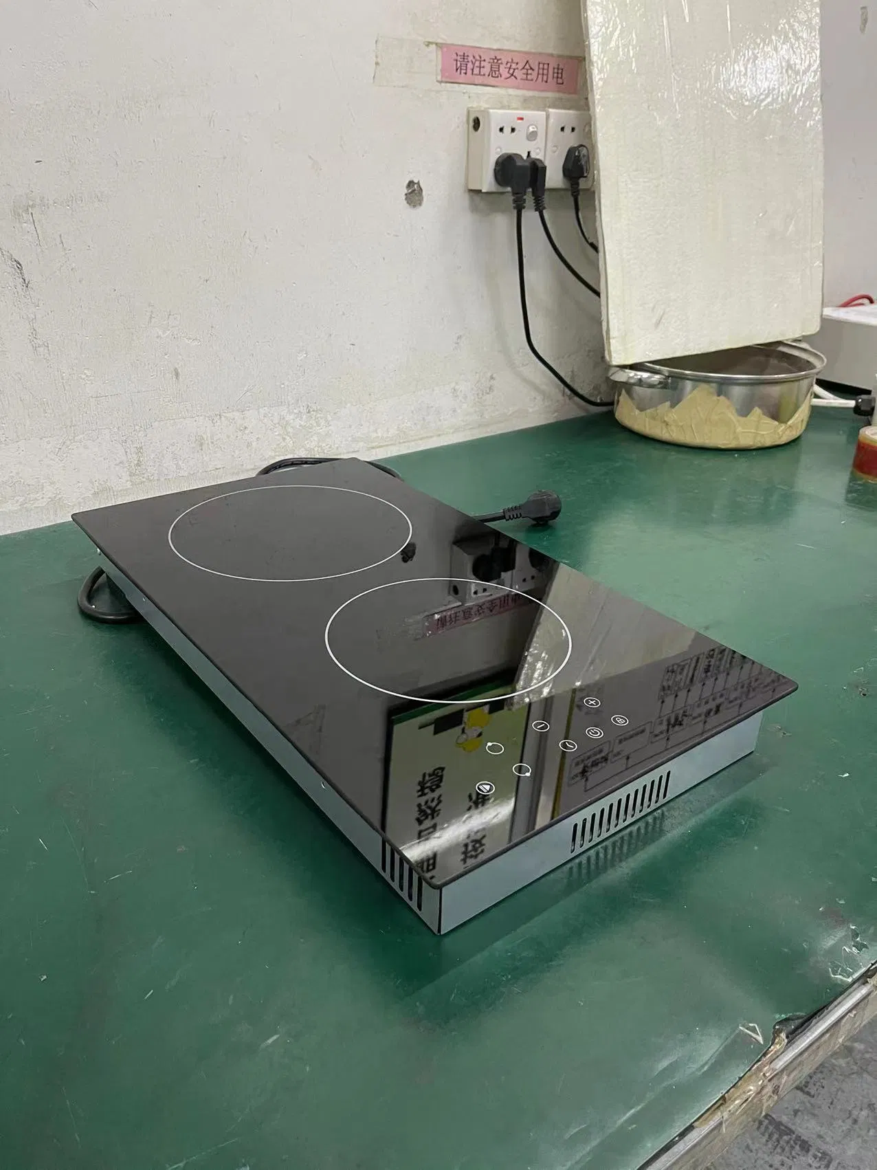 30cm built-in 2 burner electric ceramic infrared hob cooktop