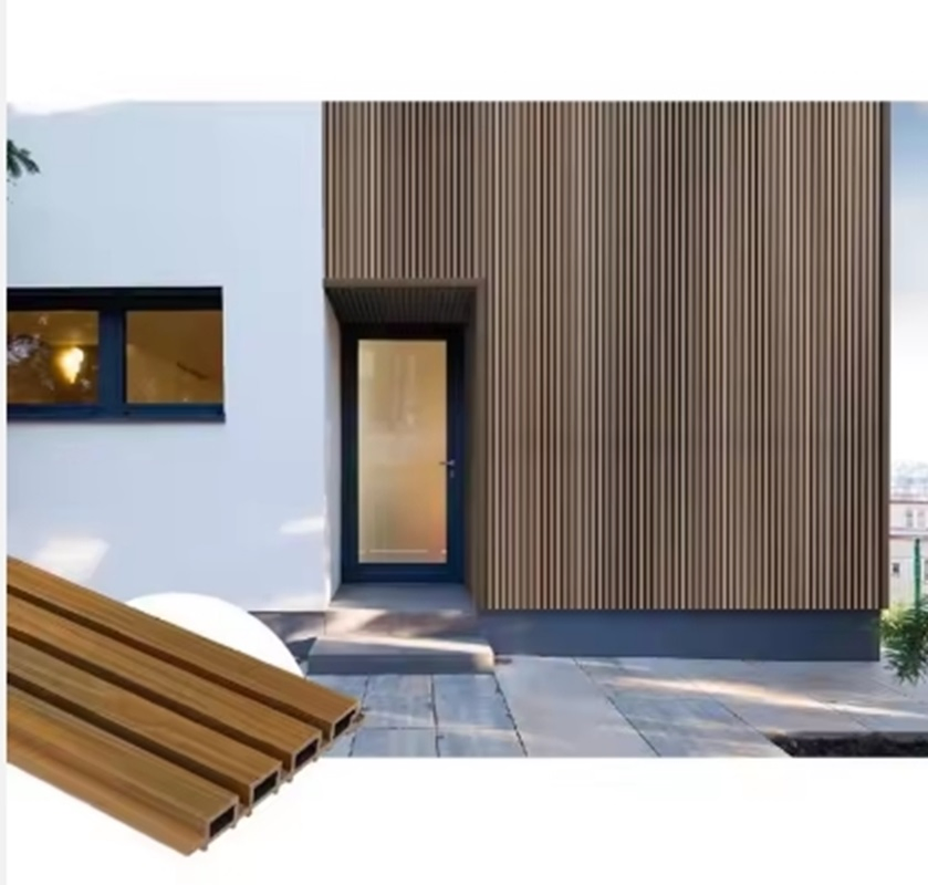 Commercial Eco-Friendly Composite Panel Co-Extrusion Wood Plastic Exterior WPC Great Wall Board Decoration Material