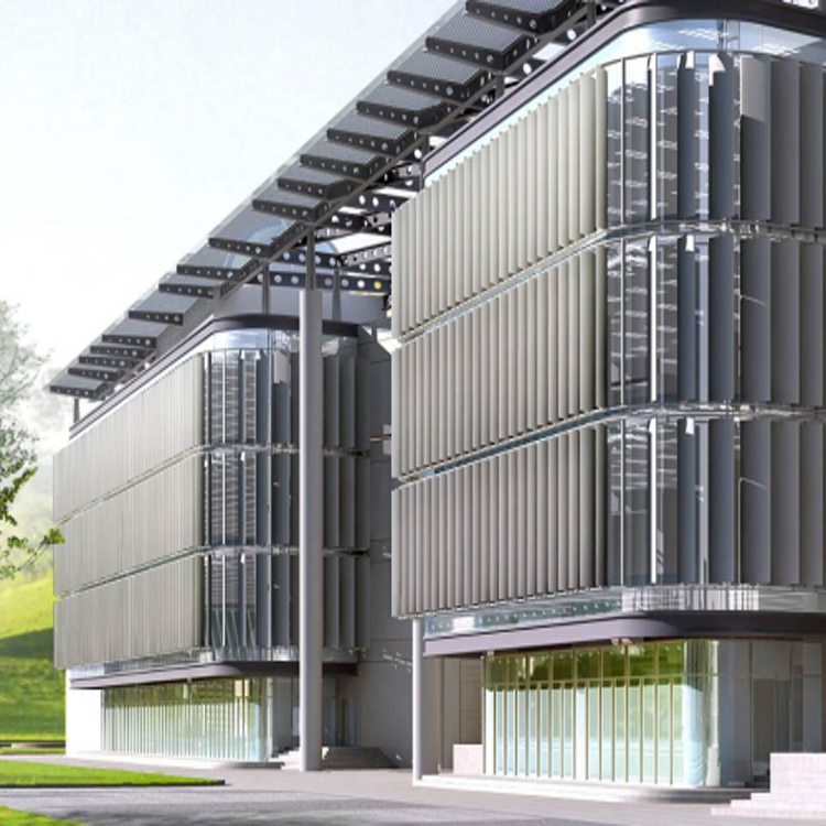 Customized Decorative Wall Aluminium Sun Louver for Building Facades