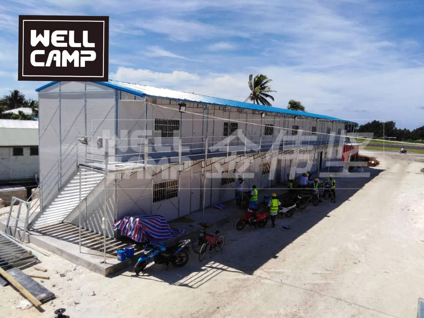Low Cost Galvanized Prefab Livestock Light Steel Structure Cattle Farm K House Building Construction