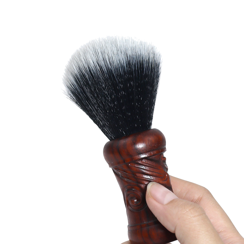 Handmade 22mm Badger Knot Shaving Brush DIY Custom 100% Pure Silvertip Badger Hair and Art Wooden Handle Luxury Shaving Brush