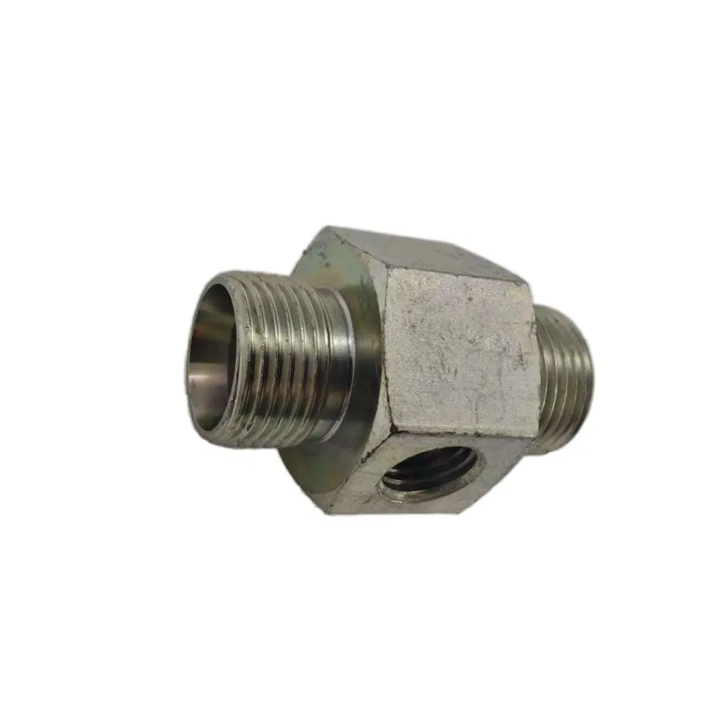 OEM Hydraulic Hose Adapter Metrice Male 24° L. T. Tee