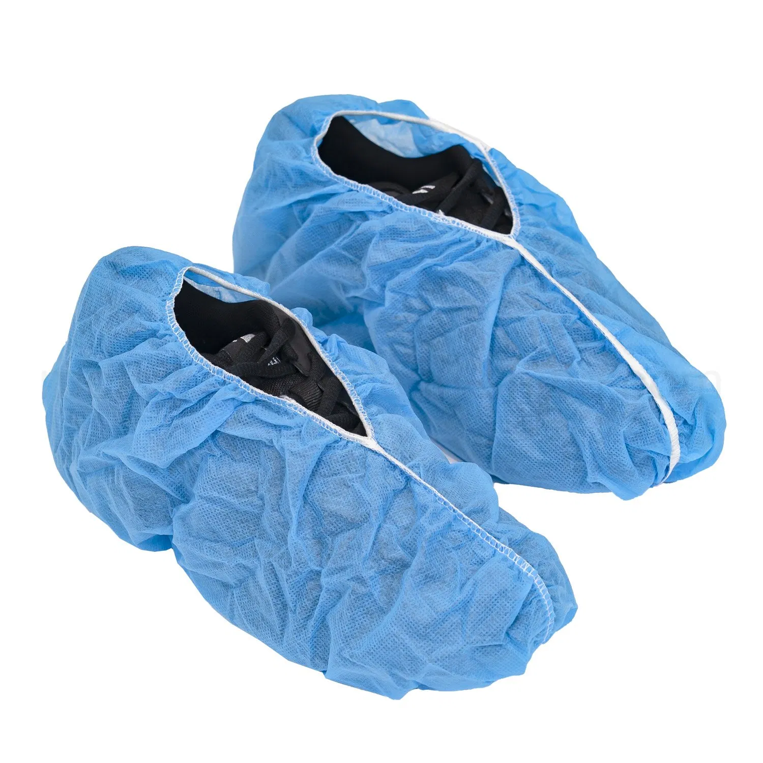 Blue Dispsoable Nonwoven Shoe Cover