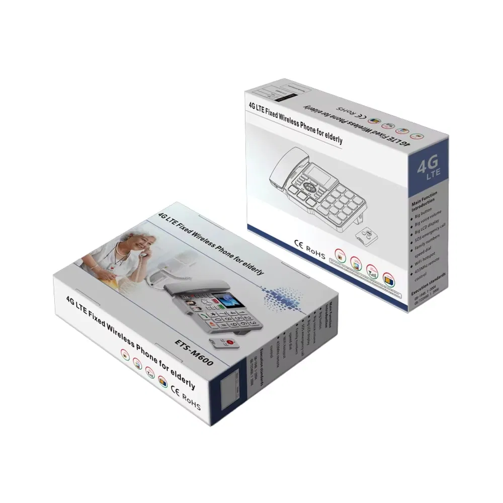 4G Volte Fixed Cordless Landline Phone with WiFi Hotspot/Big Button for Seniors