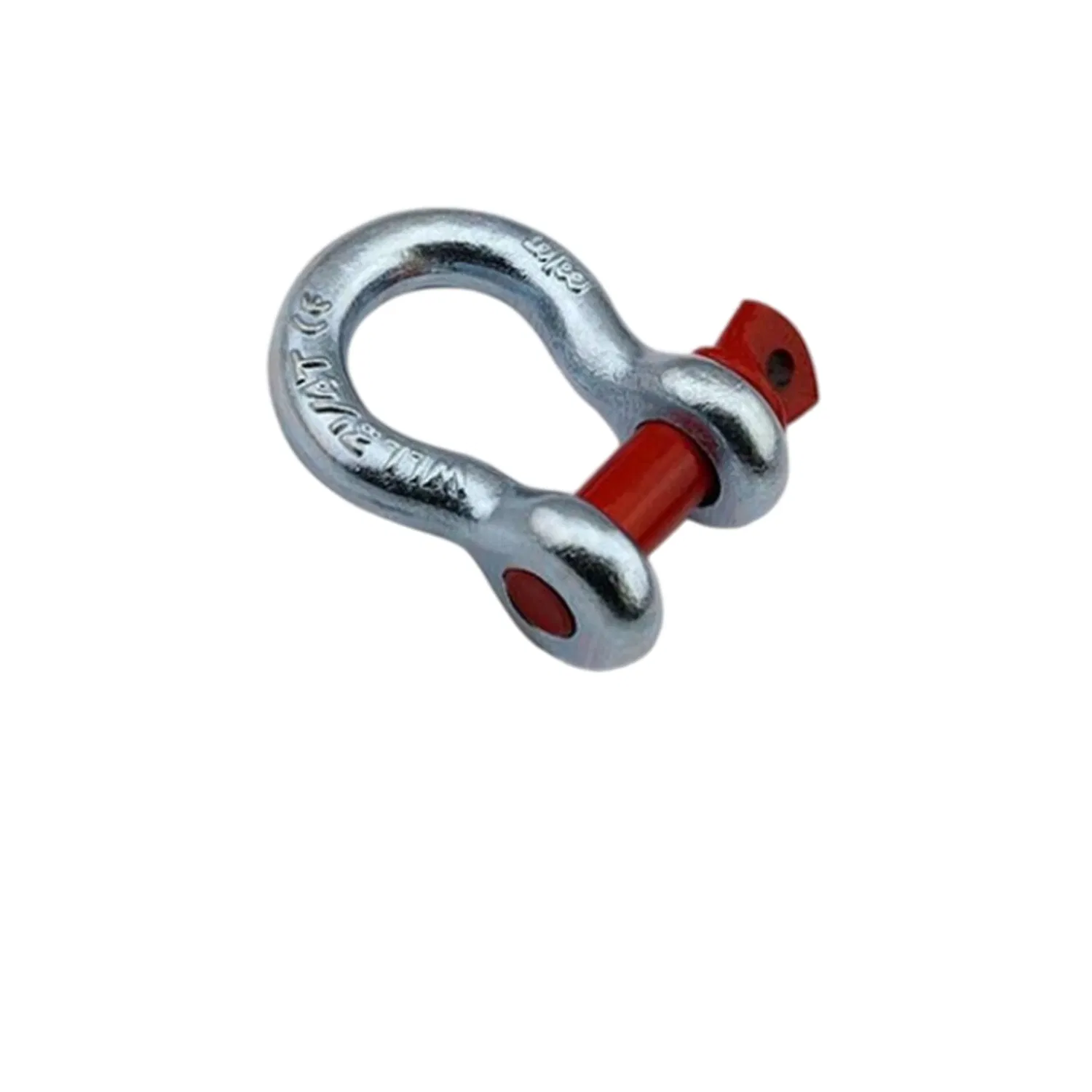 High Tensile Galvanized Steel Drop Forged Rigging Bow Shackle