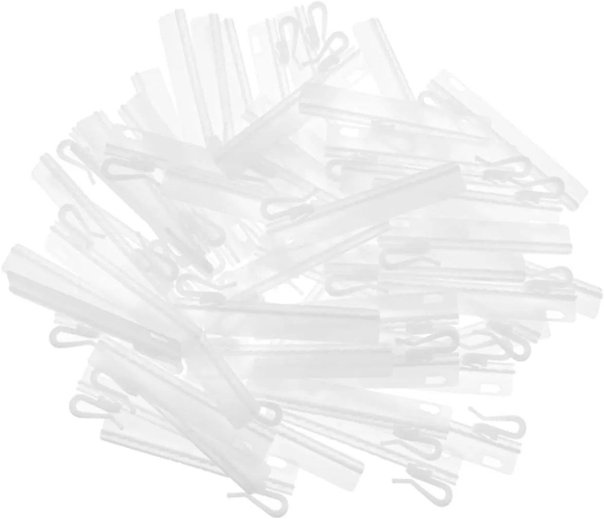 Hot Sell Plastic Curtain Hooks for Window Use Heavy Duty Pinch Pleated Curtain Rings