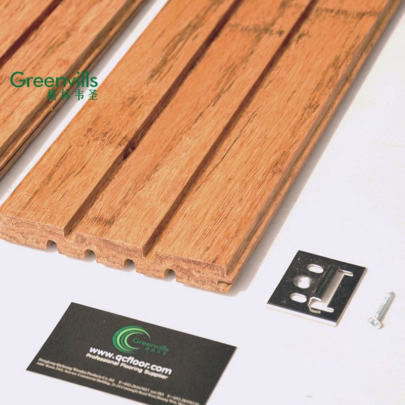 Углеродистая бамбуковая стеновая панель Greenvills