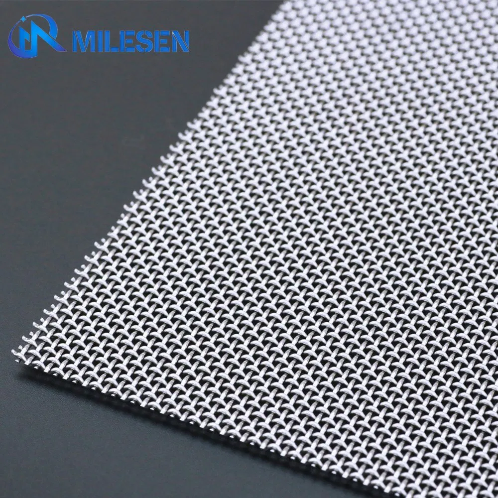 Factory Custom Stainless Steel Square Wire Mesh for High Pressure Extrusion Filtration