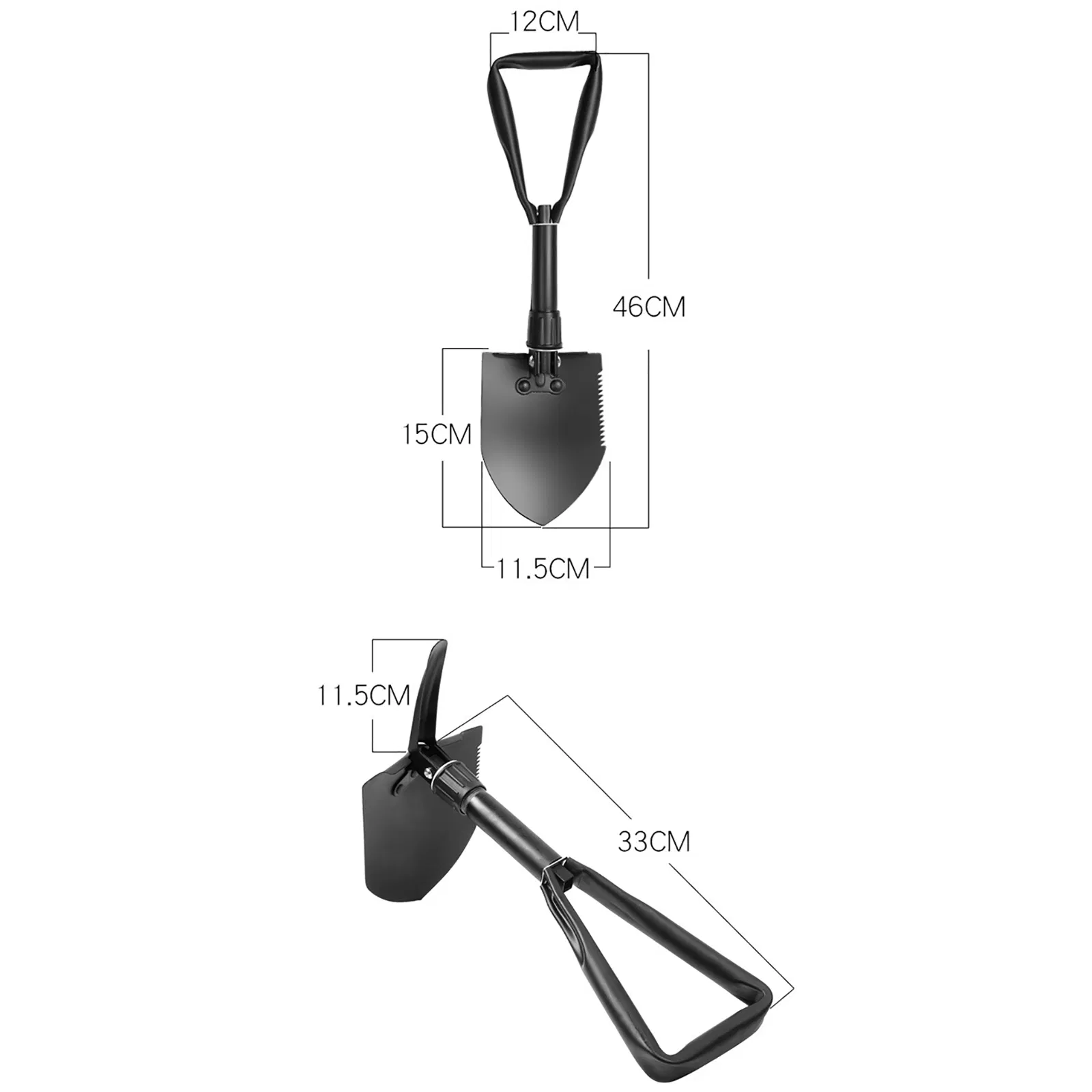 Multi-Purpose Shovel Folding Scoop Portable Shovel Collapsible Wyz21702