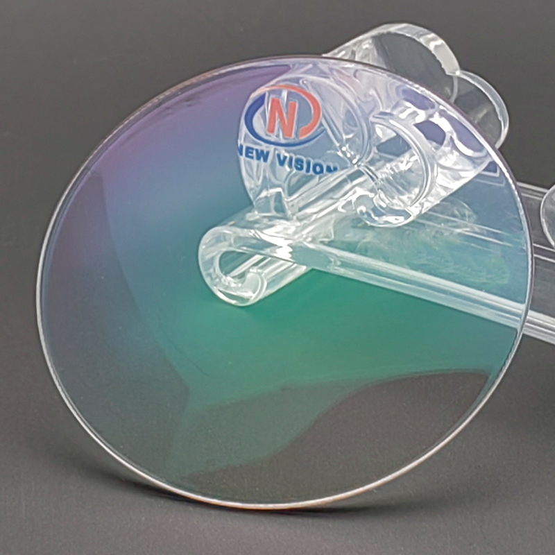 1.60 Mr-8 Finished Colorful Sunfilter Photo Purple Ar Coating Optical Glasses Lens