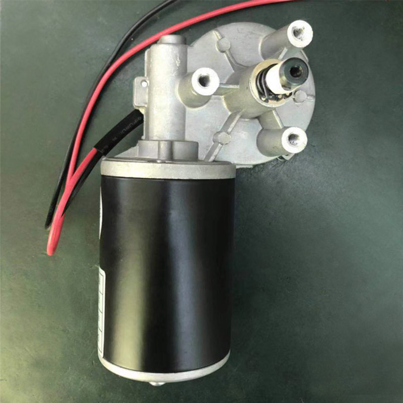 High Speed DC 24V 150 Rpm Reverse Worm Geared Motor for Fishing Equipment
