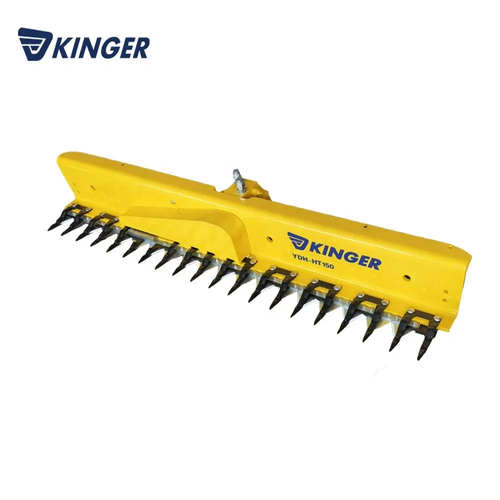 Kinger CE Professional Manufacturer Supplier Sharp Blade Shrub Trimming Green Belt Excavator Tractor Attach Customized Lawn Trimmer