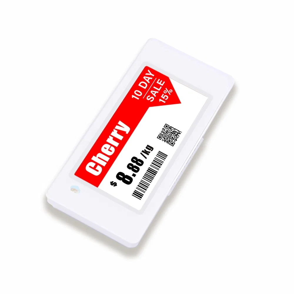 Versatile BLE Electronic Price Tag for Outdoor Markets and Cloth Items Tags