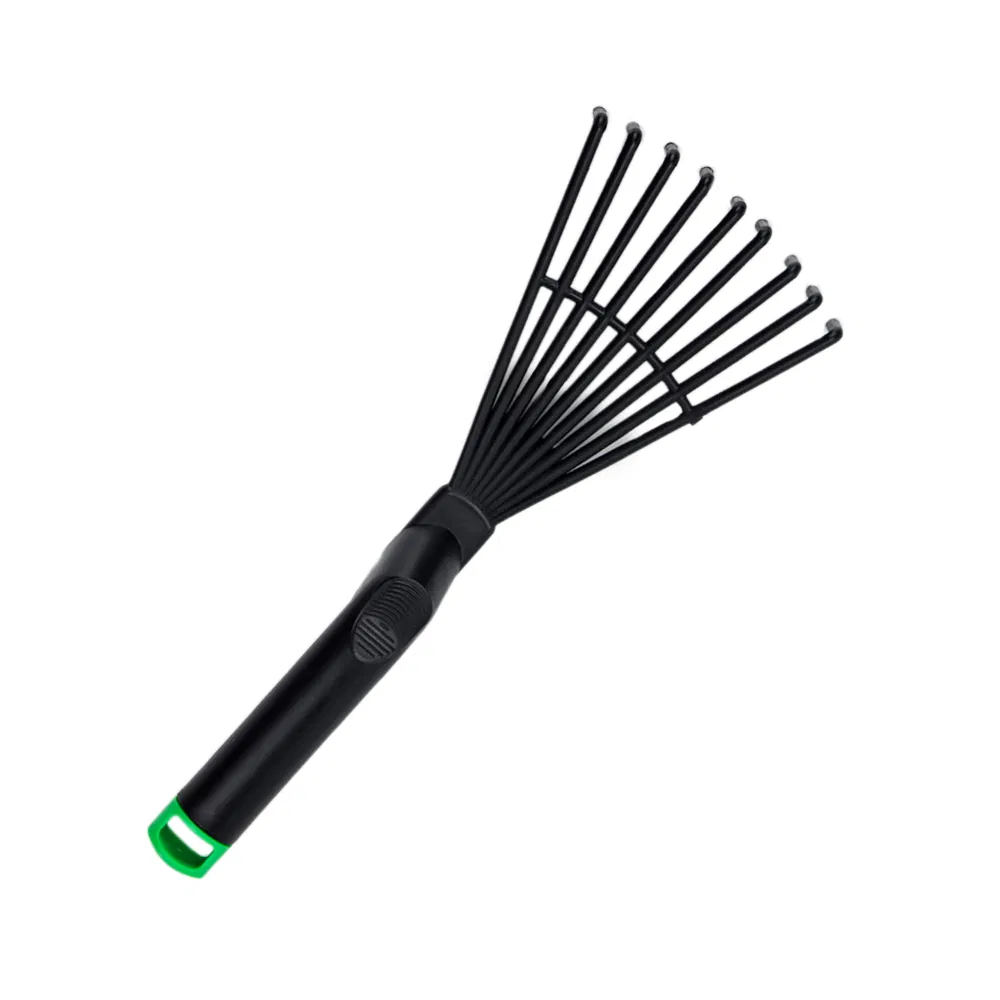 Gardening Hand Leaf Rake Mini Plastic Lawn Care Rake Flowerpot Planting Tools