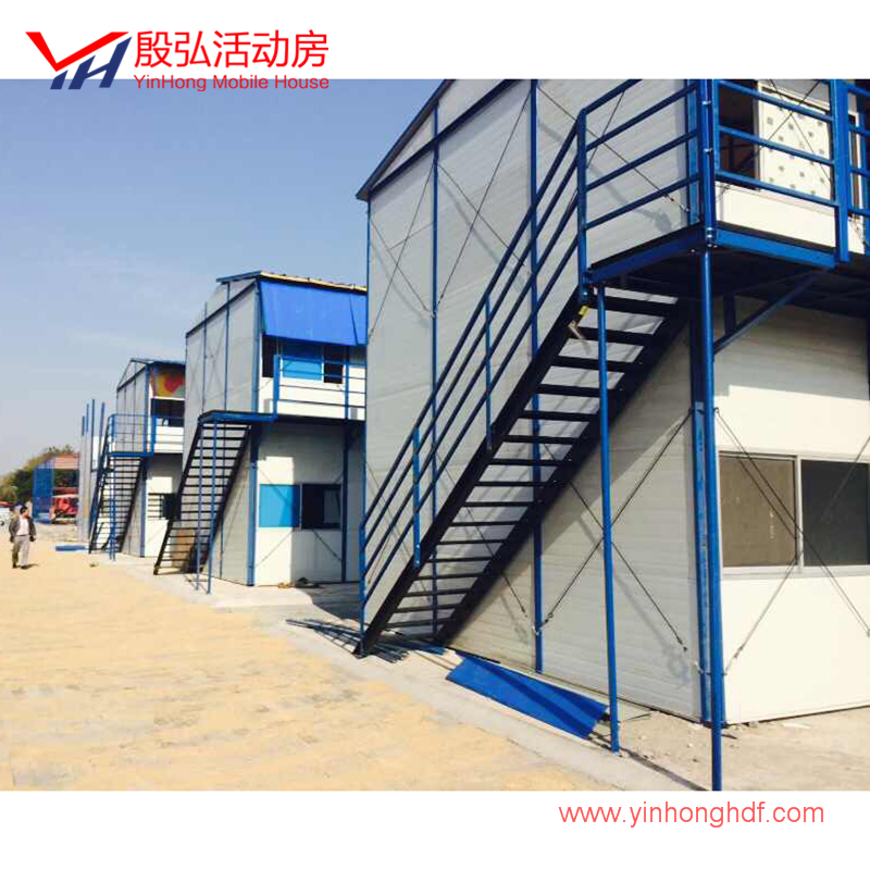 Modular Steel Structures Construction Site Temporary Office Commercial Prefabricated Metal Buildings