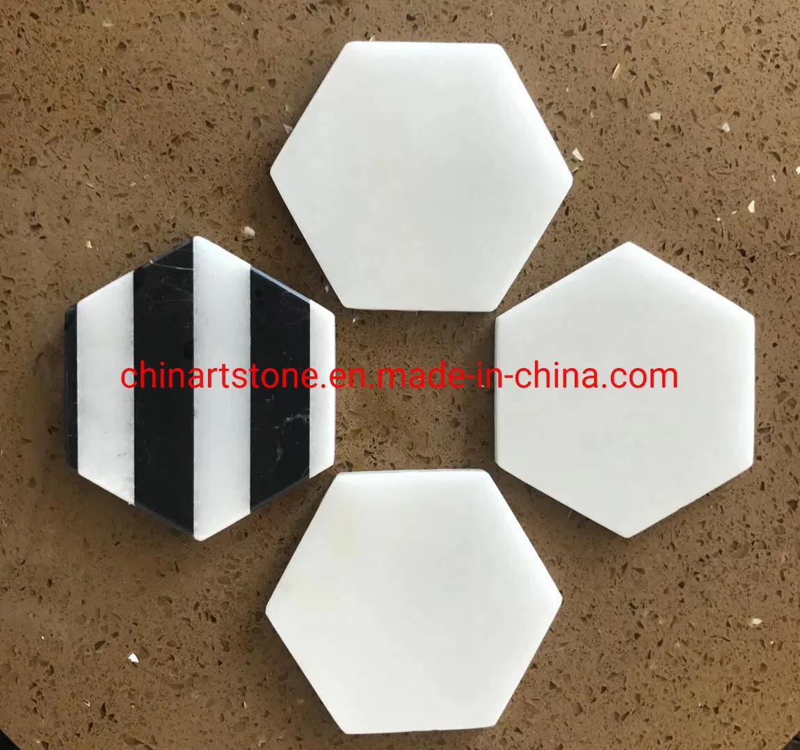White Marble Plate and Tray for Kitchen and Desk