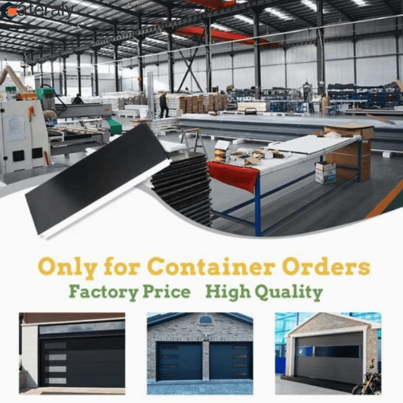 Factory Wholesale Premium Polyurethane Garage Safety Panels for Ultimate Protection Garage Door Panel Sectional Door Panel