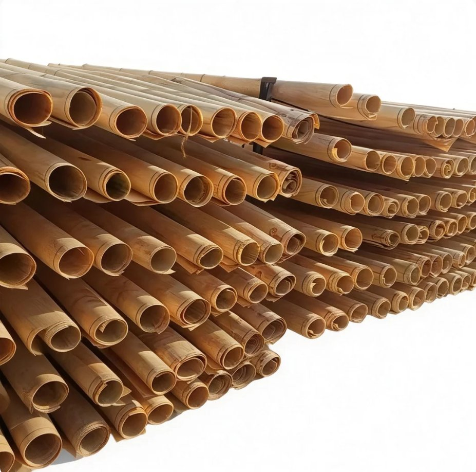 Natural Paulownia Wood Veneer 0.5mm Wood Plywood Veneer