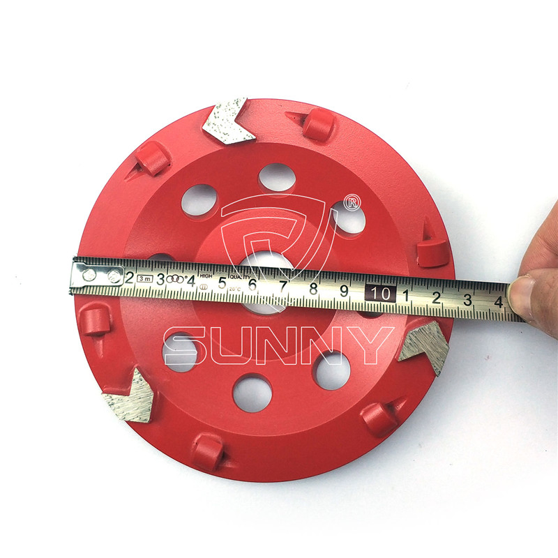 Алмазная чашечная шлифовальная чашка 125 мм для бетона