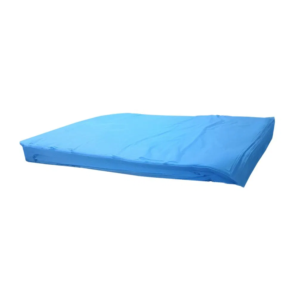 Professional Good Quality Hospital Clinic Medical Blue Cover Disposable Bed Sheet/Cover