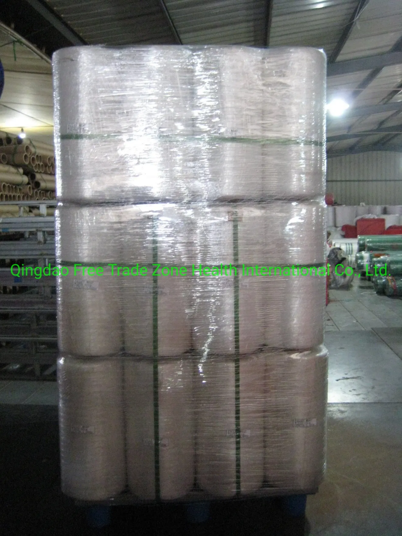 Premium White Elastic Pallet Wrap Netting for Secure Shipping