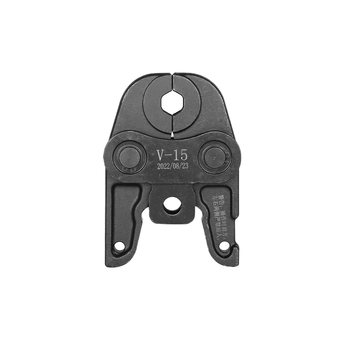 V Profile 15 to 54 8 Pieces Kit Actuating Adapter Ring Collar DIN Standard Pipe Press Jaw Crimping Tool